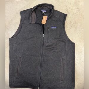 Patagonia Charcoal Full-Zip Fleece Jacket
